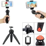 Universal Mini Tripod Gimbal for Smartphones and Cameras Compact, Lightweight, and Adjustable ( default, Standard )