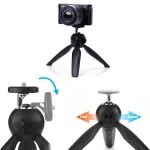 Universal Mini Tripod Gimbal for Smartphones and Cameras Compact, Lightweight, and Adjustable ( default, Standard )