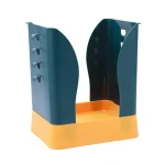 Expandable Trash Can (1 Pc): Plastic, Large Capacity, Kitchen & Bathroom ( default, LARGE )