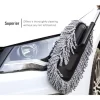 Car Duster, Long Retractable / Soft / Non-Slip / Handle Multipurpose Microfiber Wash Brush Vehicle Interior and Exterior Cleaning Kit with for Car, Boats or Home ( default, Standard ).