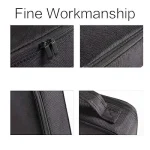 Professional Cosmetic Makeup Kit Storage Organizer Travel Toiletry Vanity Bag with Adjustable Compartment ( default, OneSize )