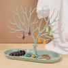 Deer Jewelry Display Stand Earrings Necklace Ring Jewelry Display Tray Jewelr Crystal Handle Antlers Jewelry Display Stand With Storage Drawer And Tray Tree Tower Rack Hanging Organizer ( mul