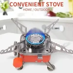 Mini Square Camping Stove, 2800W (1 Pc) ( default, Standard )