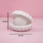 Pearl Shell Night Lamp Decorate Desk Lights Nursery Toy Lamp Led Pearl Shell Night Lights For Bedroom & Home ( default, Standard )
