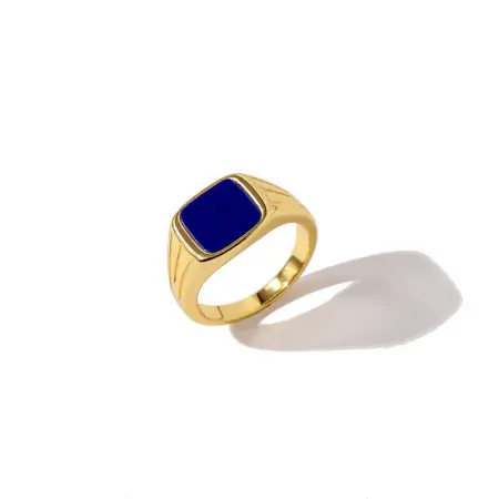 xX0fTnjbZGOrSjkE0dQCFG4Oac3MJy1yxyH6UcrY.webp European And American Retro Fashion Natural Green Peacock Stone Ring ( blue, Standard )
