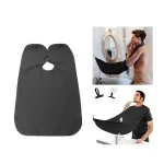 Black Beard Apron Hair Clippings Catcher Grooming Bib ( black, Standard )